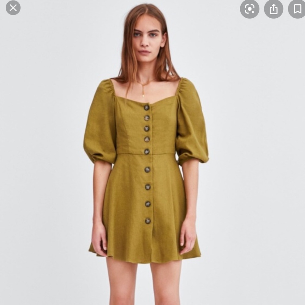 Zara Linen Dress